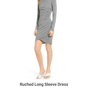 Leith Brand Long Sleeve Dress